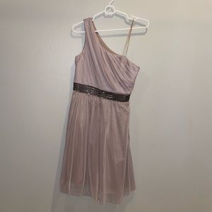 One shoulder homecoming/prom dress